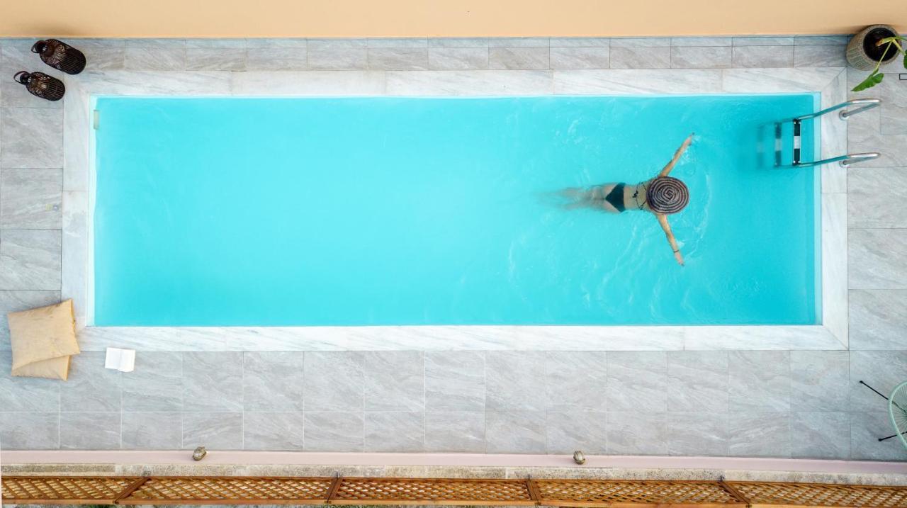 Arch Houses - Sharing Pool Spilia  Bagian luar foto